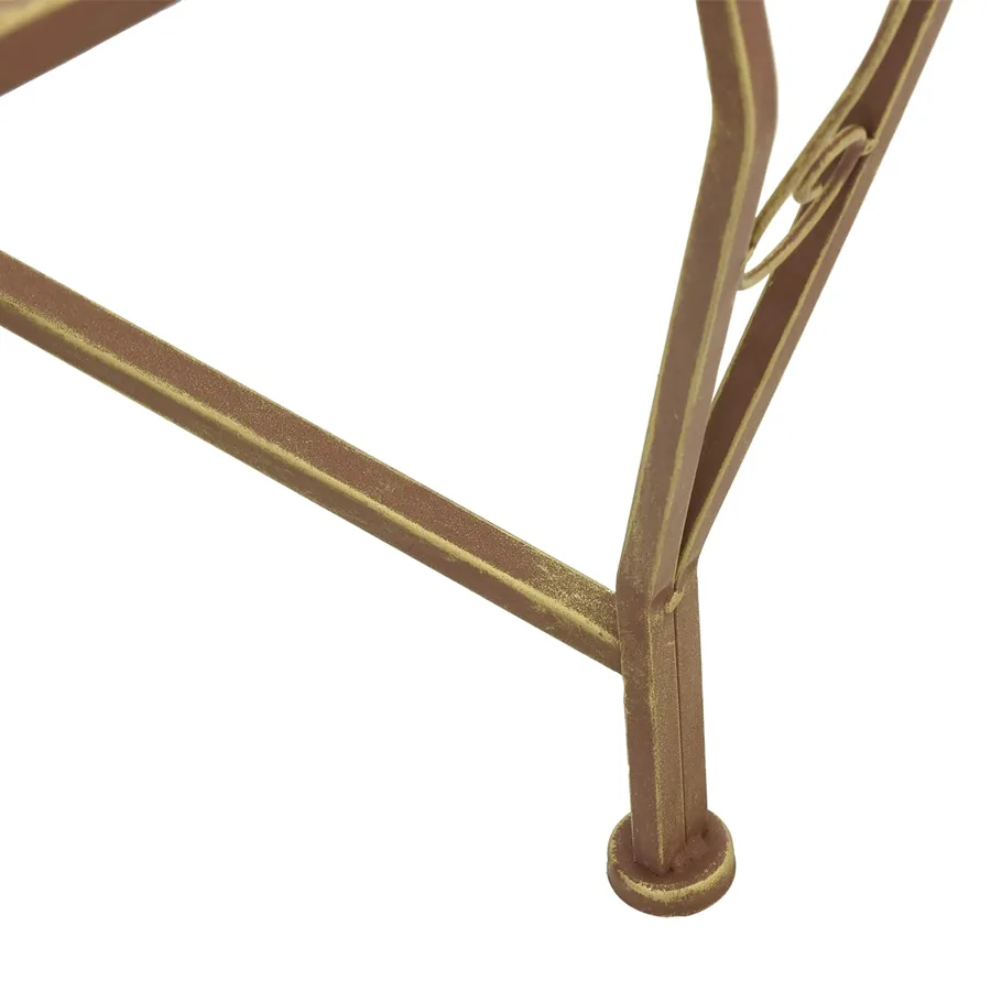 Banc d'Arbre 4-Nombre de places 160 x 80 x 89 cm Acier - 3