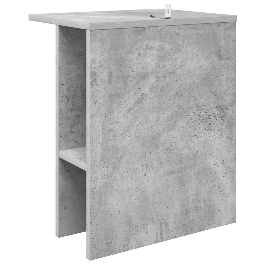 Table basse Gris béton 40 x 30 x 49 cm Bois d'ingénierie - 6