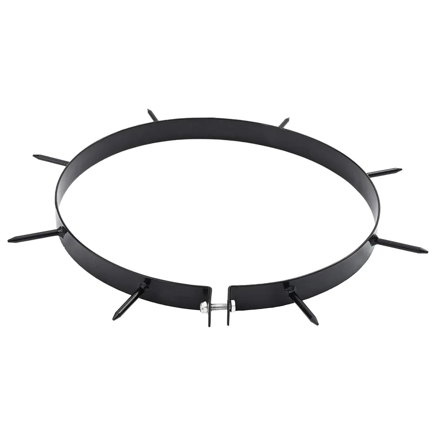 Pince d'aérateur de gazon avec pointes 5 pcs Ø 30 cm Acier - 3