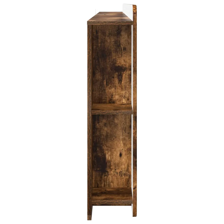 Cabinet de Tête de Lit Chêne fumé Bois d'ingénierie - 6