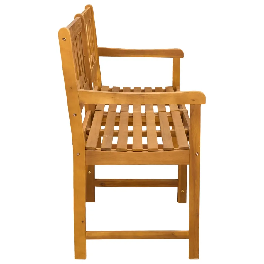 Banc extérieur Naturel 150 x 55,5 x 90 cm Bois d'Acacia Massif - 4