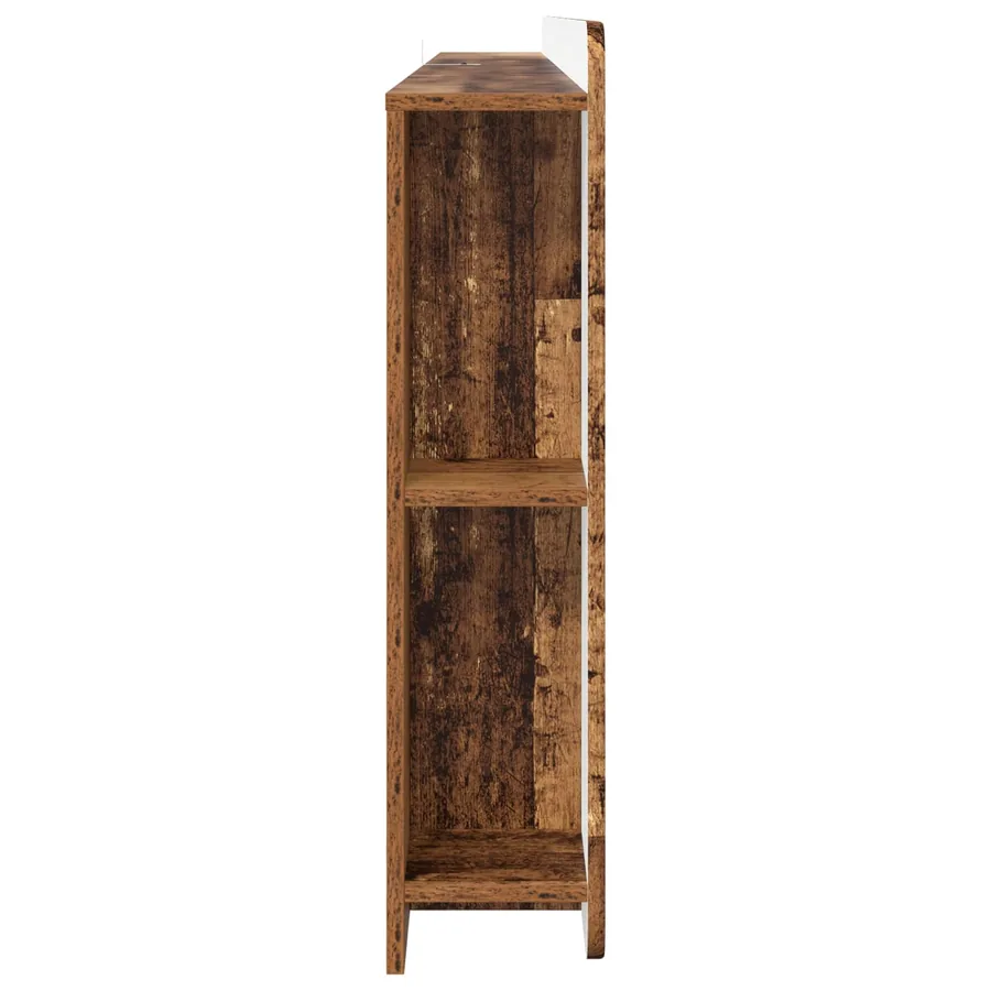 Cabinet de Tête de Lit Bois ancien Bois d'ingénierie - 6