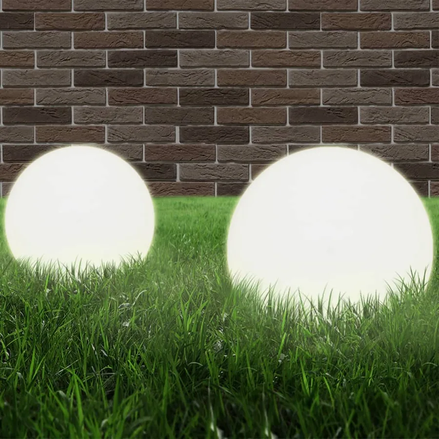 Lampes à LED sous forme de boule 4 pcs Sphérique 30 cm PMMA - 2