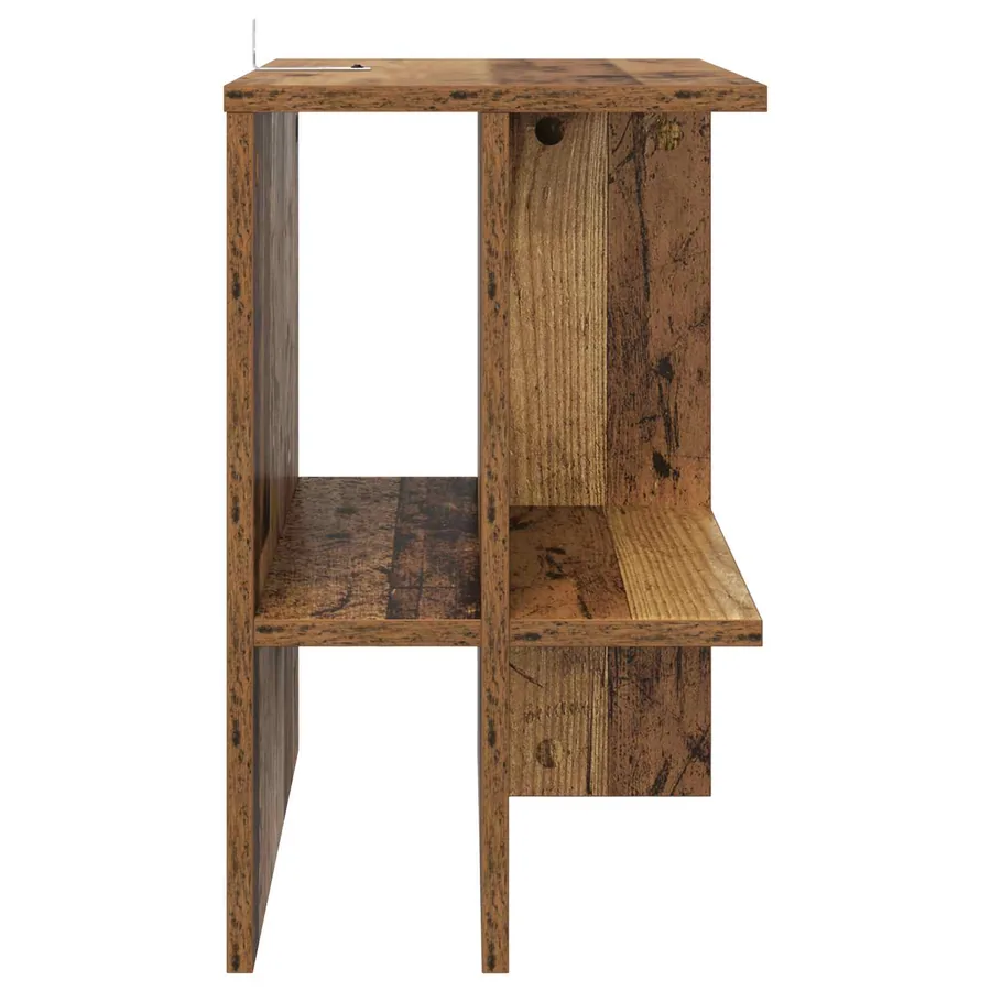 Table basse 2 pcs Bois ancien 40 x 30 x 49 cm Bois d'ingénierie - 7