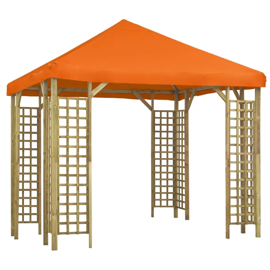 Belvédère 3x3 m Orange