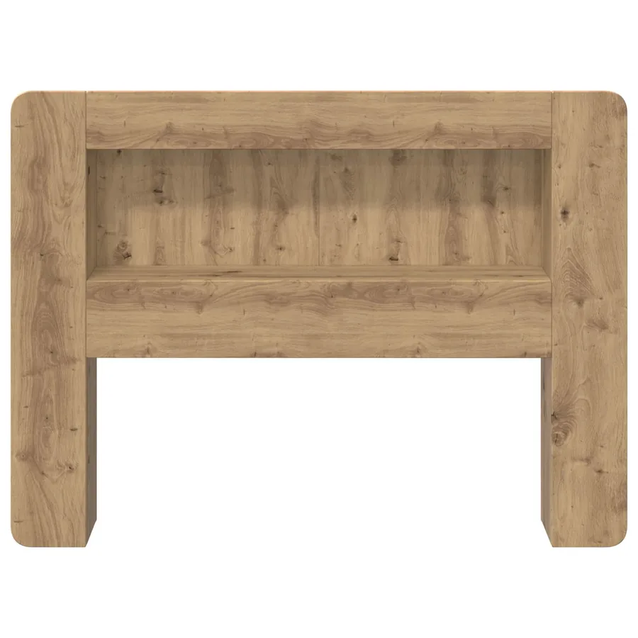 Cabinet de Tête de Lit Chêne artisanal 100 cm Bois d’ingénierie - 5