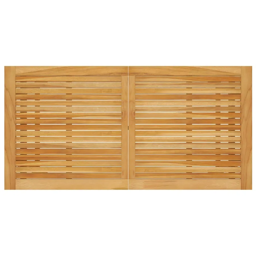 Ensemble à manger de jardin 5 pcs Gris - 10