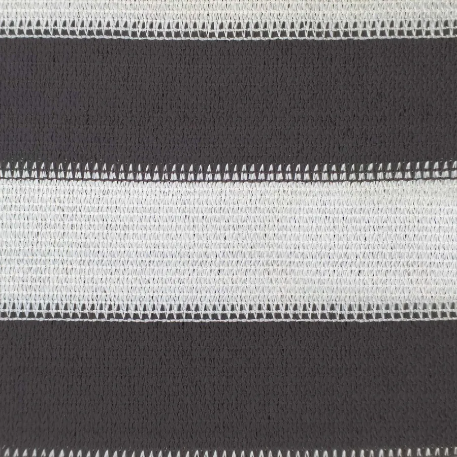 Voile d'ombre Anthracite et blanc 3 / 4 x 2 m HDPE - 7
