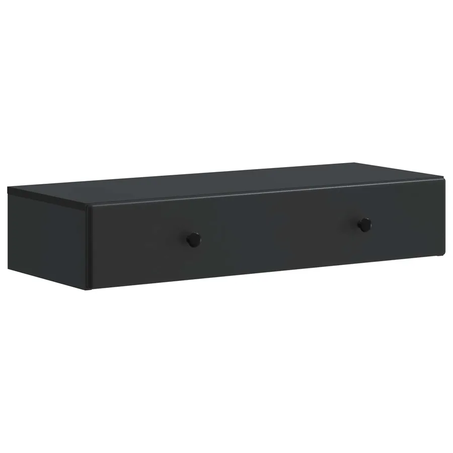 Table d'appoint murale Noir 87,5 x 34,5 x 17 cm - 2