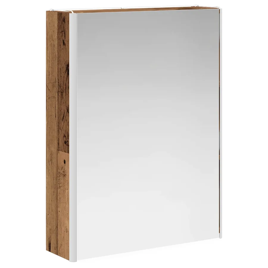 Ensemble de mobilier de salle de bain 5 pcs Bois ancien - 7