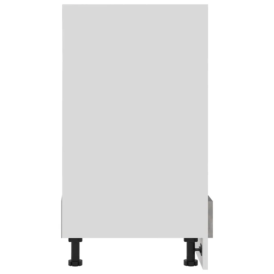 Meuble de four "Riga" Gris béton 60 x 46 x 81,5 cm Bois d'ingénierie - 6