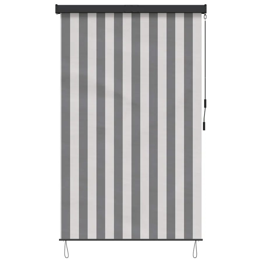 Store enrouleur Anthracite et blanc 60 x 250 cm - 4