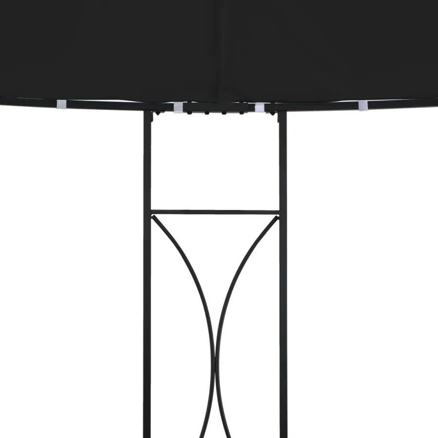 Belvédère 300 x 290 cm Anthracite Rond - 4