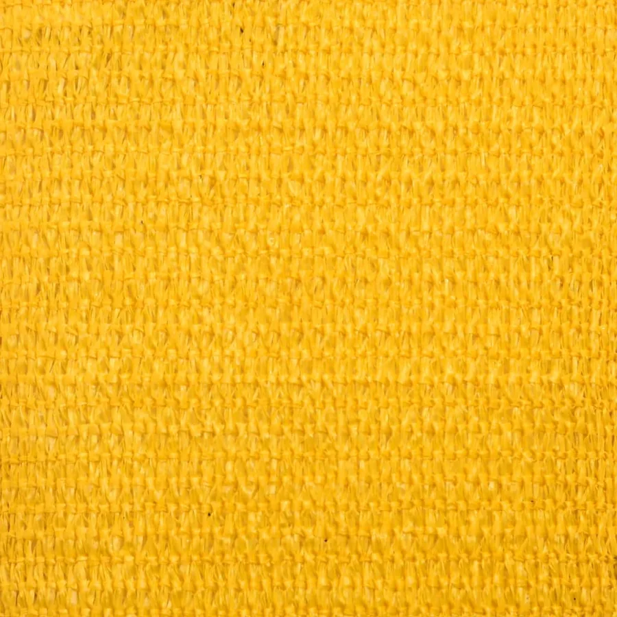 Voile d'ombrage 160 g/m² Jaune 3,5x3,5x4,9 m PEHD - 9
