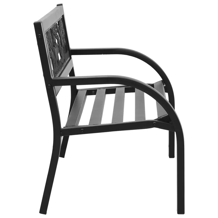 Banc de jardin pour enfants 86 cm acier - 3