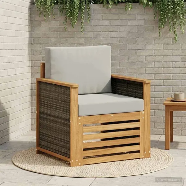 Sofa de milieu extérieur Naturel