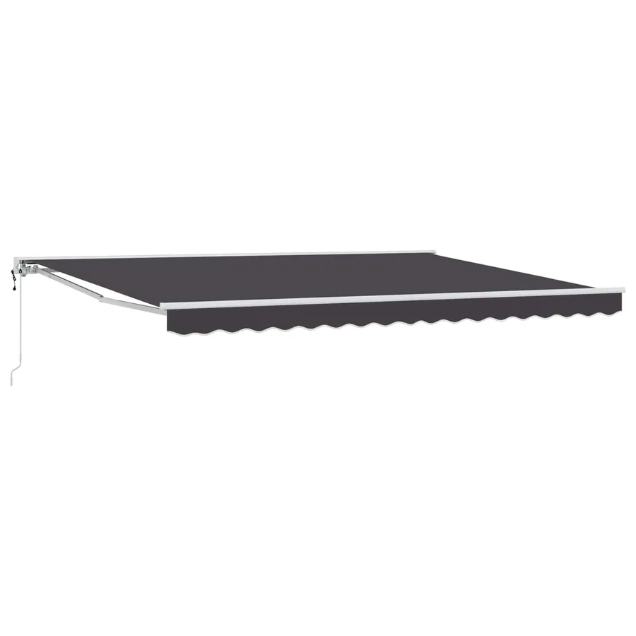 Auvent rétractable électrique Anthracite 5 × 3,5 m - 2