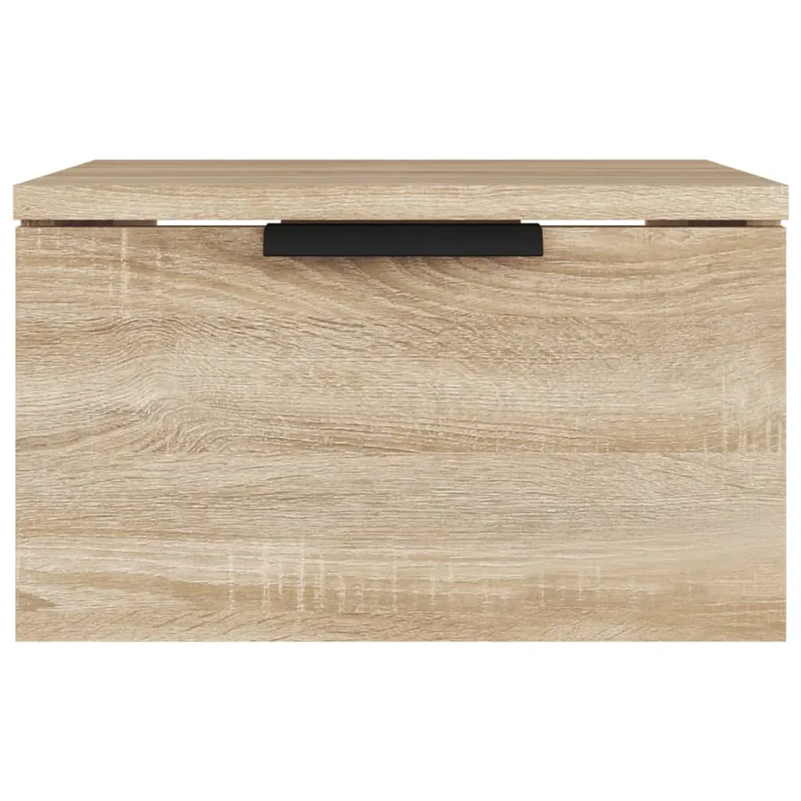Tables de chevet murales 2 pcs Chêne sonoma 34x30x20 cm - 6