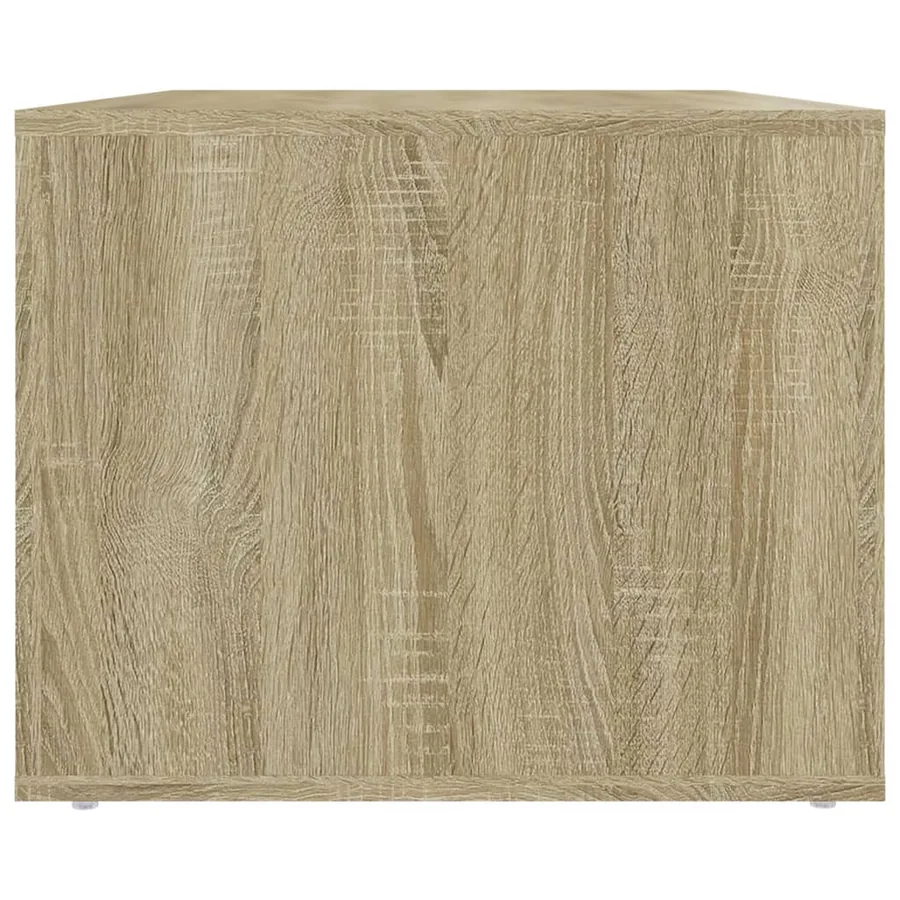 Table basse Chêne sonoma 80x50x40 cm Bois d'ingénierie - 7