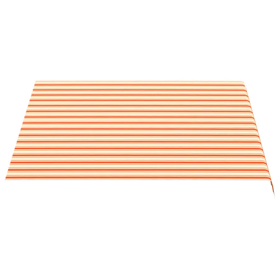 Tissu de remplacement pour auvent jaune et orange 3x2,5 m polyester - 3