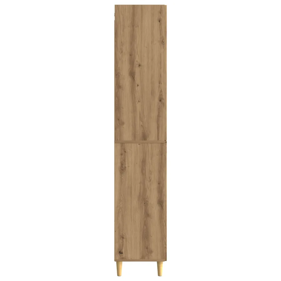 Ensemble de Meubles 2 pc Chêne artisanal Bois d'ingénierie - 6