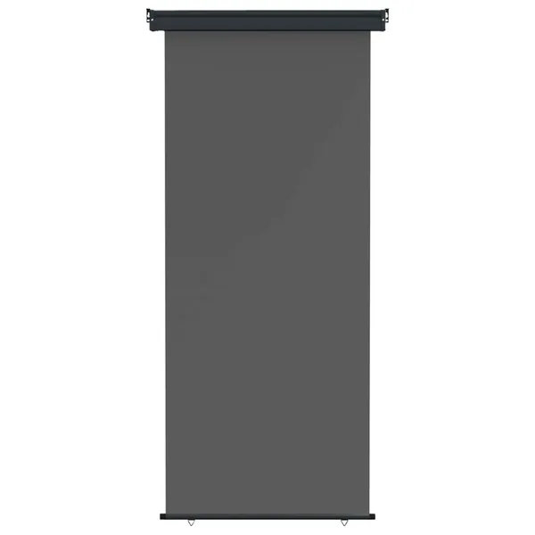 Store latéral de balcon 100 x 250 cm 100% polyester fer acier