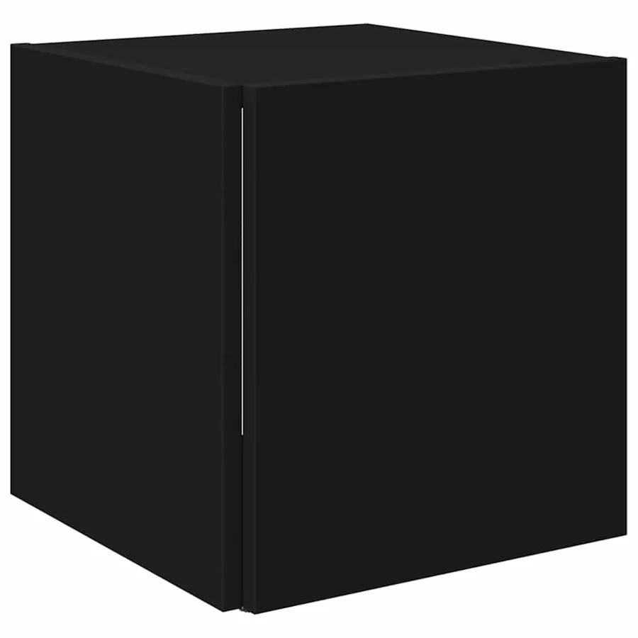 Table d'appoint Noir 33x33x34,5 cm Aggloméré - 5