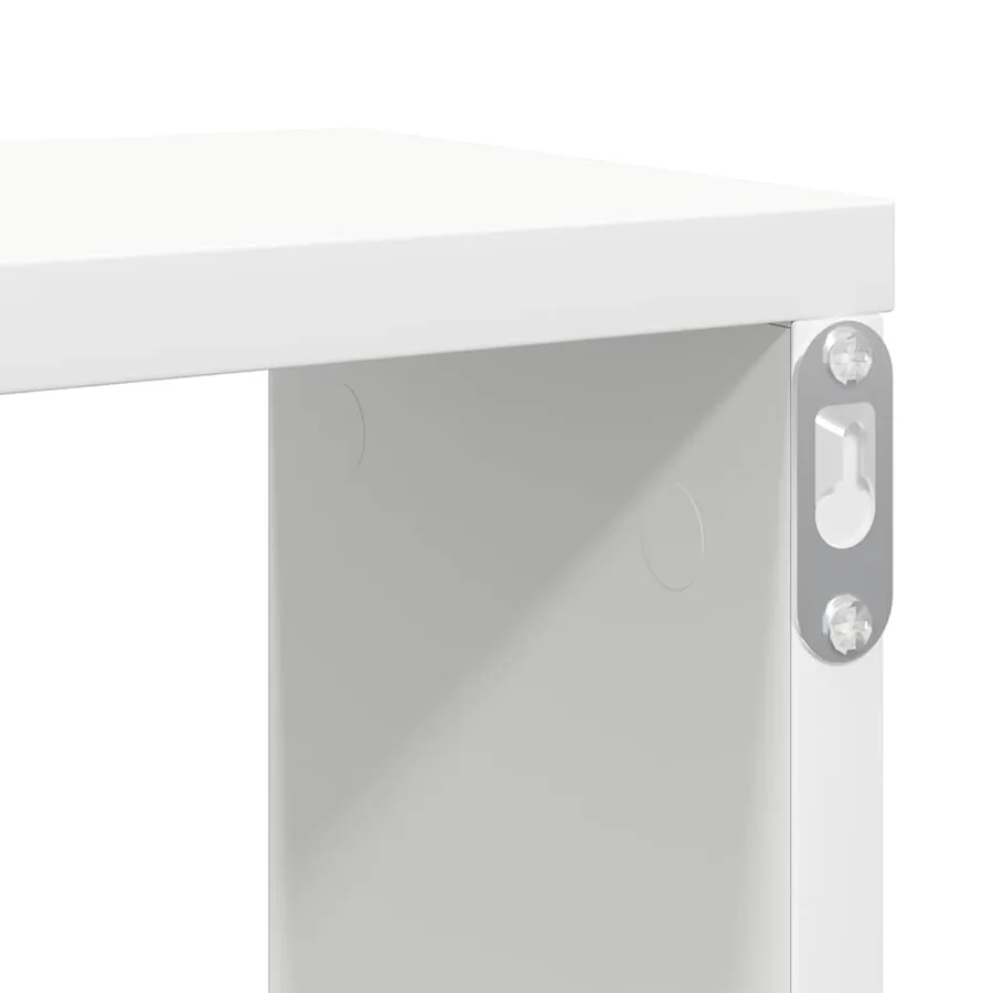Étagères cube murales 2 pcs blanc 100x15x30cm bois d'ingénierie - 9