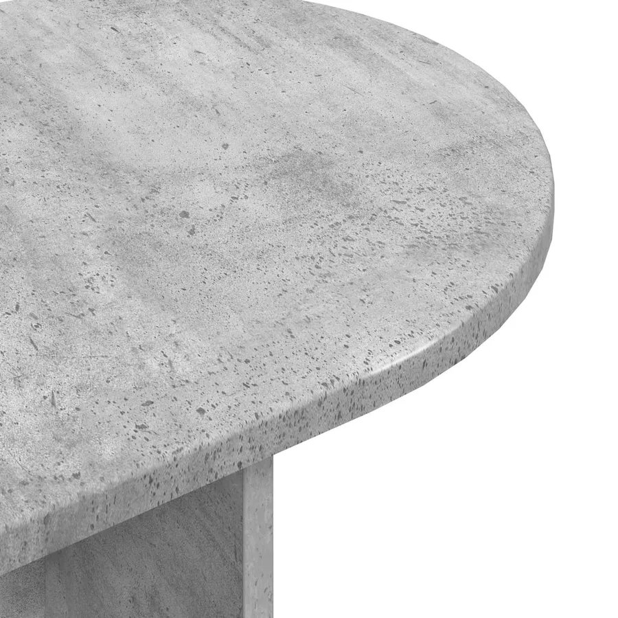 Table console Gris béton 100 x 39,5 x 75 cm Bois d'ingénierie - 8