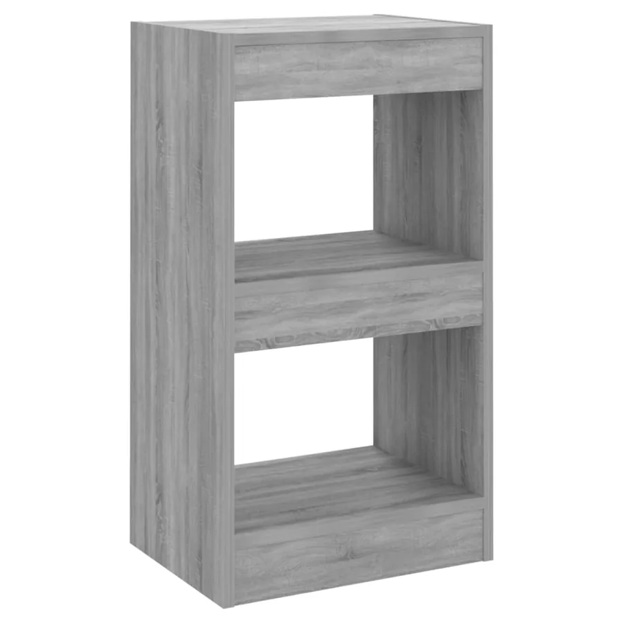 Bibliothèque/Séparateur de pièce Sonoma gris 40x30x72 cm - 2