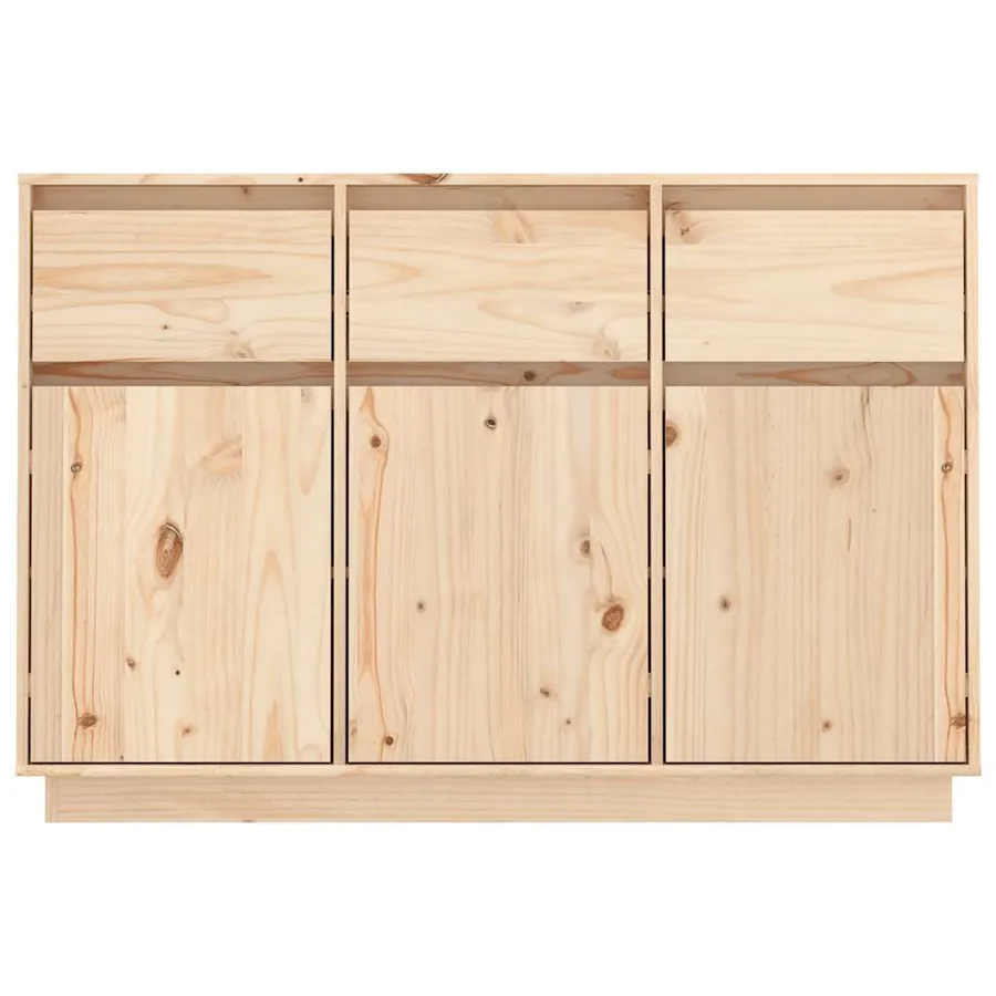 Buffet 111x36x75 cm Bois massif de pin - 3