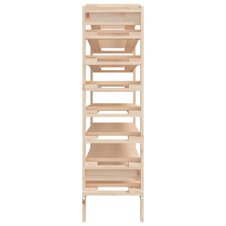 Casier à vin 109,5x30x107,5 cm Bois de pin massif - 6