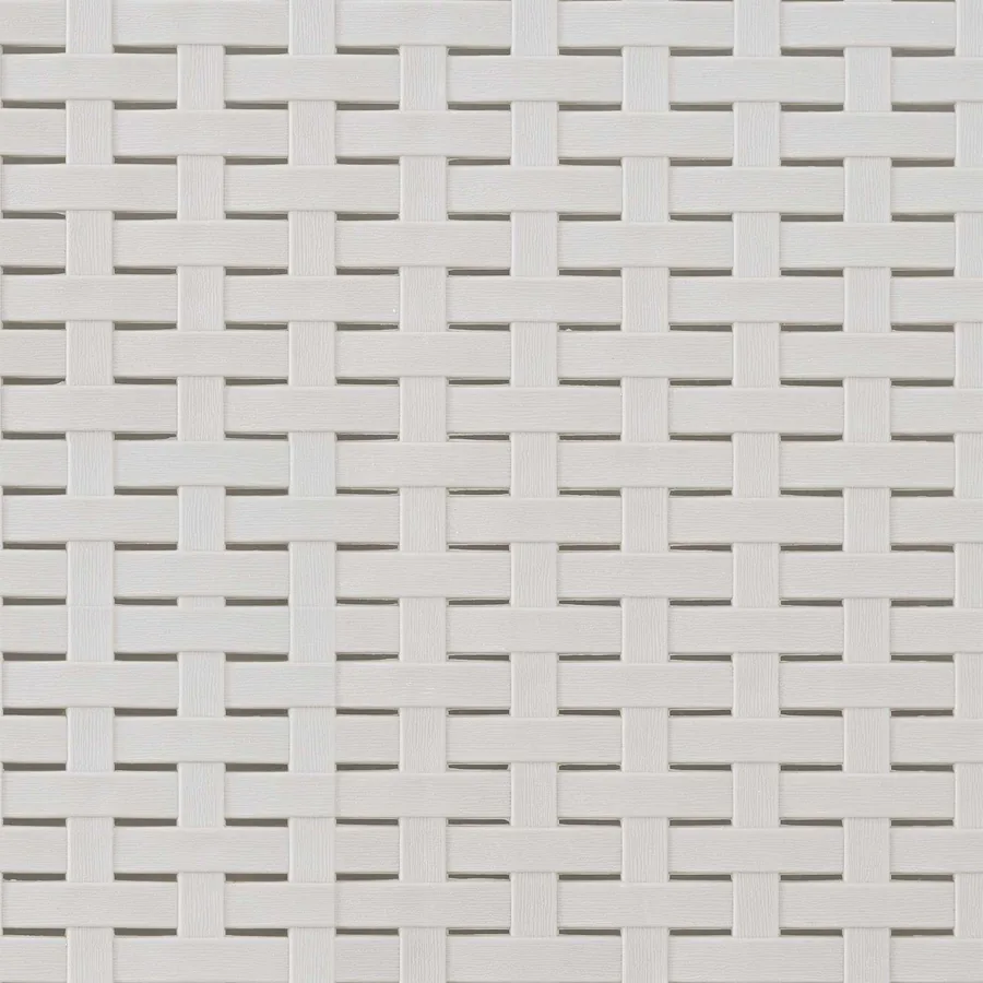 Chaises de jardin salle à manger 2 pcs Blanc et gris clair PP - 8