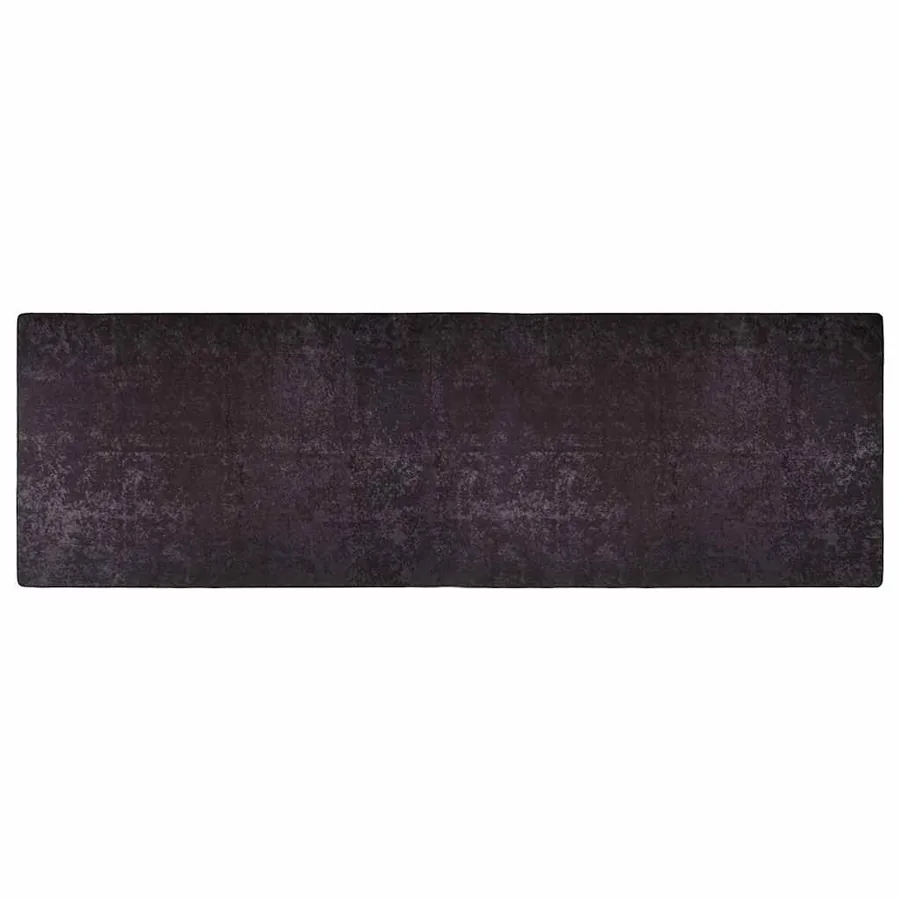 Tapis lavable 80x300 cm Anthracite - 2