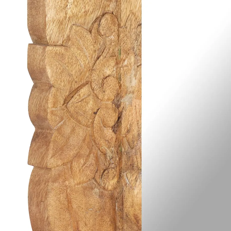 Miroir 80x50 cm Bois de manguier massif - 5