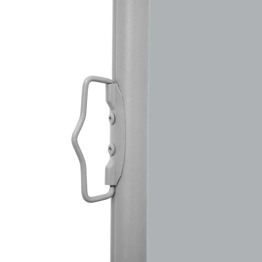 Auvent latéral rétractable 160x600 cm Gris - 3