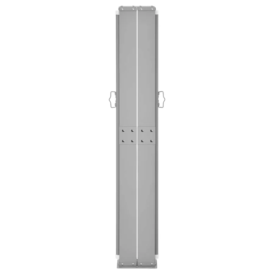 Auvent latéral rétractable 160x600 cm Gris - 5