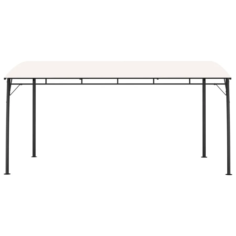 Auvents parasols 4 x 3 x 2,55 m Crème - 2