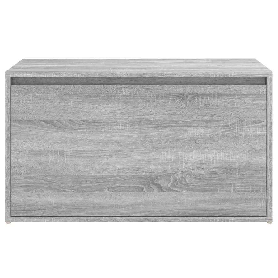 Banc d'entrée 80x40x45 cm Sonoma gris Bois d'ingénierie - 6