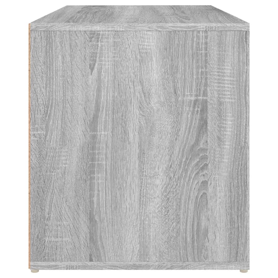 Banc d'entrée 80x40x45 cm Sonoma gris Bois d'ingénierie - 8