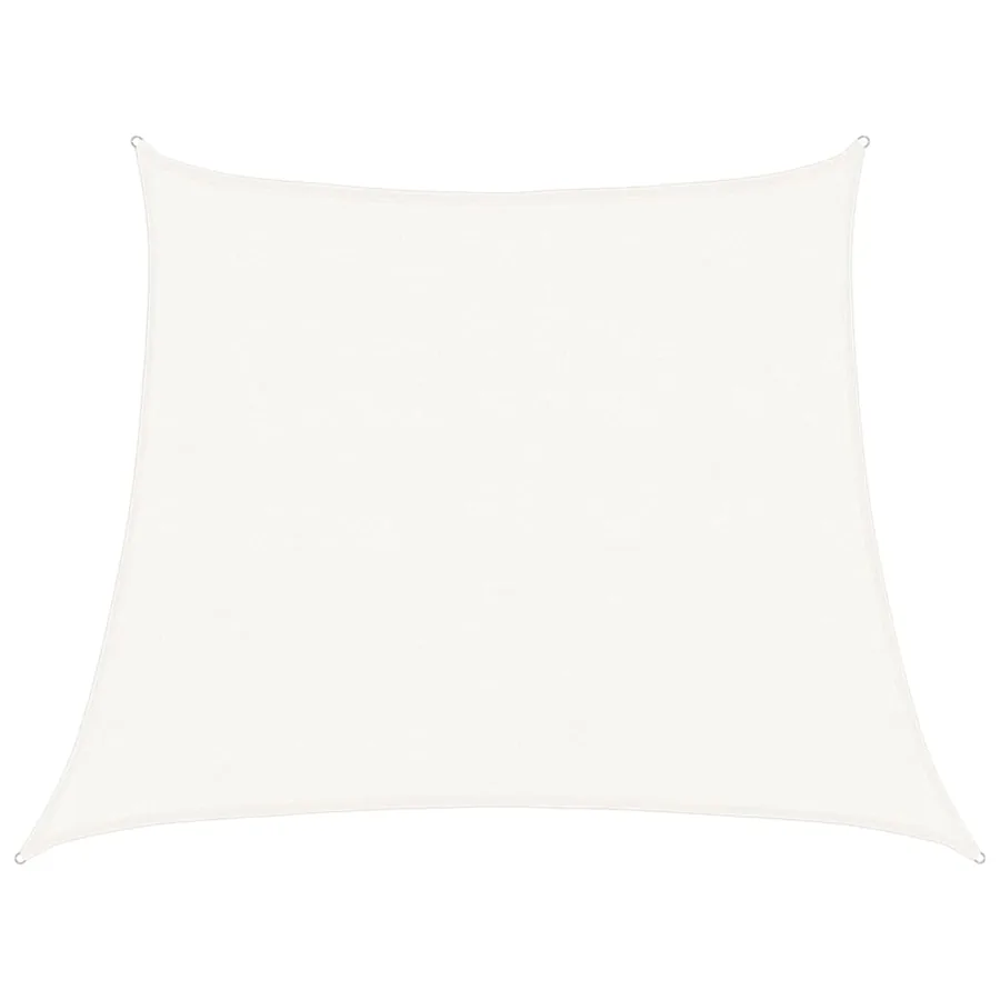 Voile d'ombrage 160 g/m² Blanc 3/4x3 m PEHD - 2