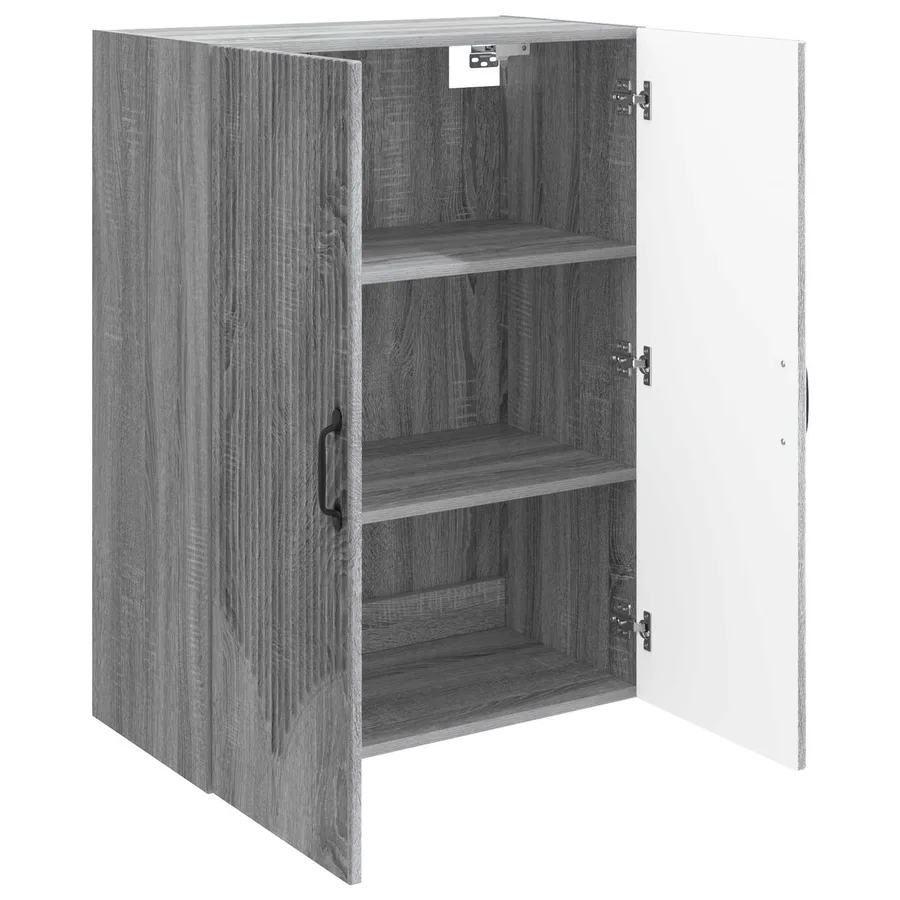 Armoire Murale Sonoma gris 66 x 34,5 x 90 cm Bois d'ingénierie - 3