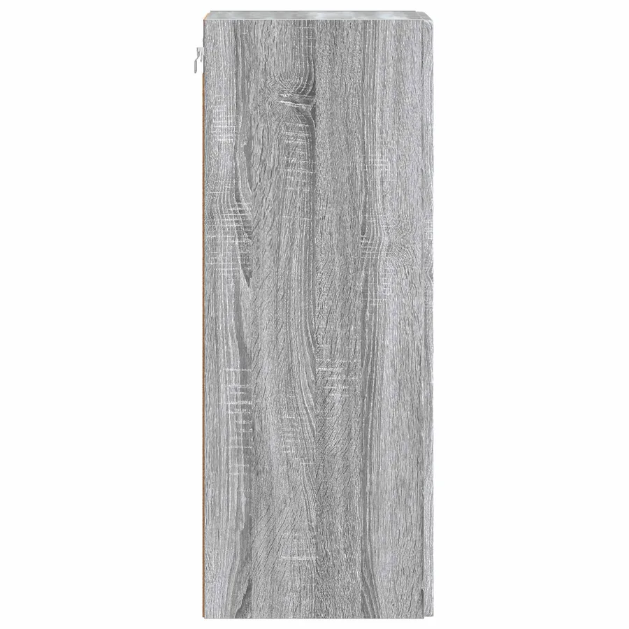 Armoire Murale Sonoma gris 66 x 34,5 x 90 cm Bois d'ingénierie - 5