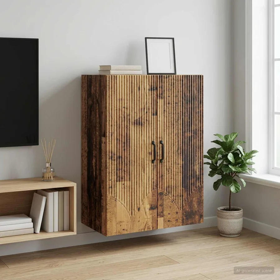 Armoire Murale Bois ancien 66 x 34,5 x 90 cm Bois d'ingénierie
