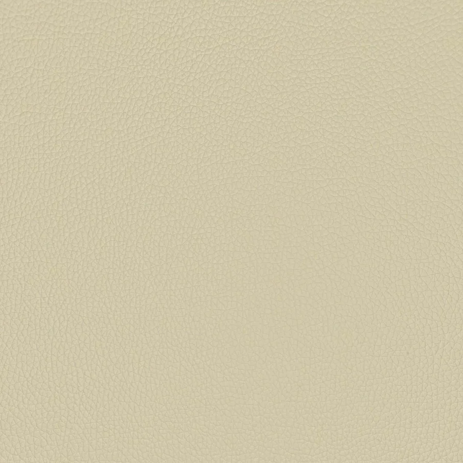 Fauteuil de sol ajustable Crème Simili cuir - 8