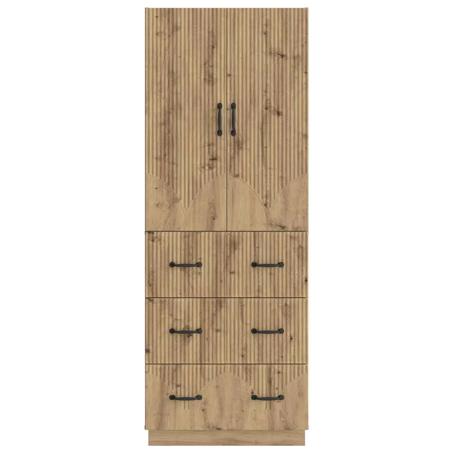 Ensemble de Meubles 2 pc 66 x 34,5 x 87 cm Bois d'ingénierie - 5