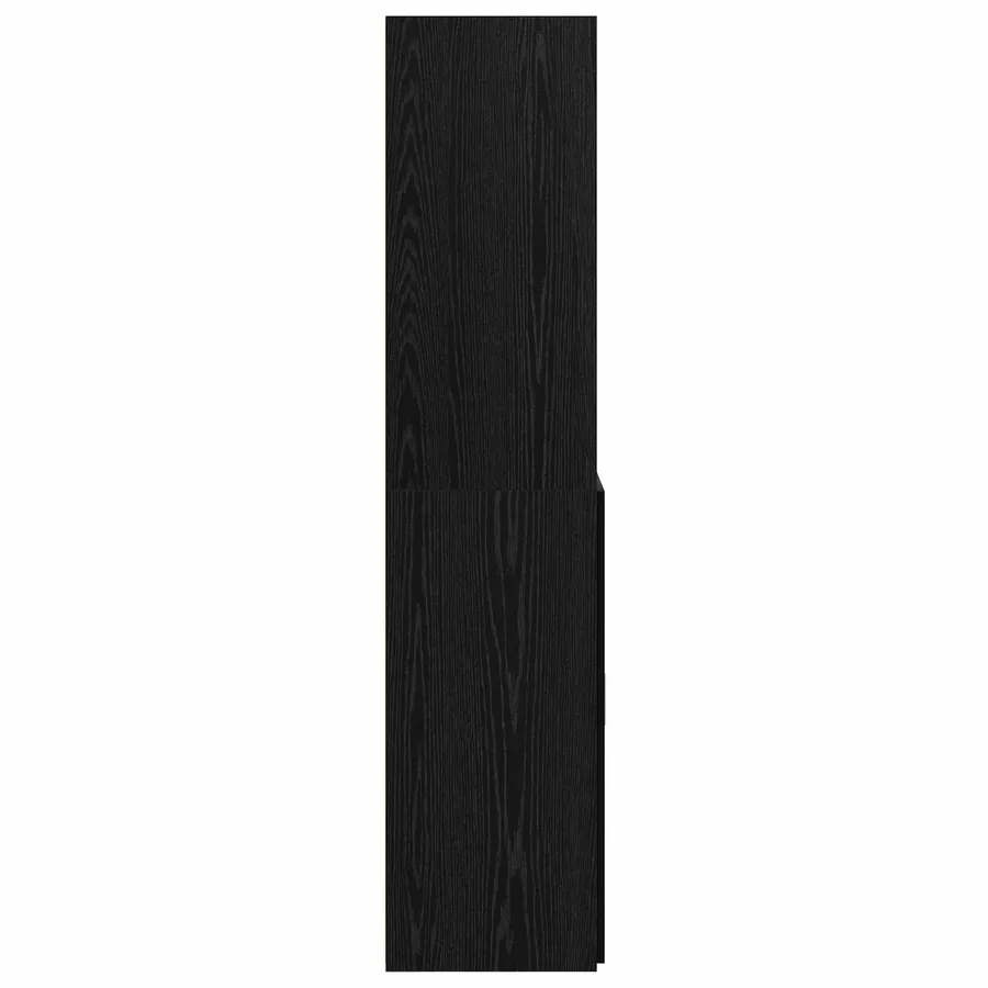 Haut Armoire Chêne noir 70 x 42,5 x 185 cm Bois d'ingénierie - 3