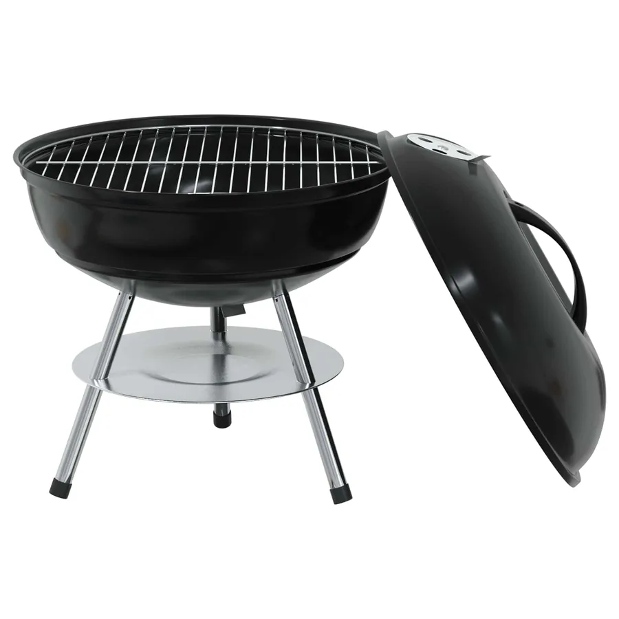 Grill charbon Noir 36,5 x 36,5 x 40 cm - 4