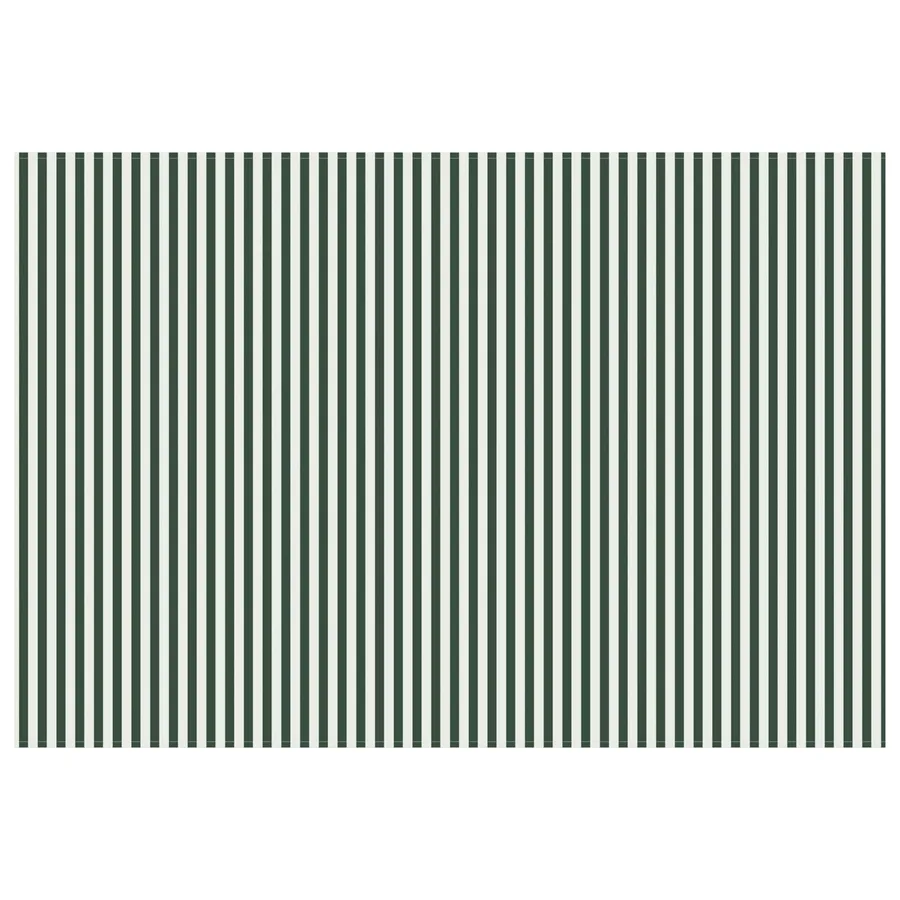 Toile de rechange pour auvent Vert et blanc 400 × 300 cm - 3