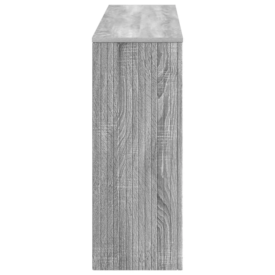 Table console Gris Sonoma 155 x 29 x 74 cm Bois d’ingénierie - 6